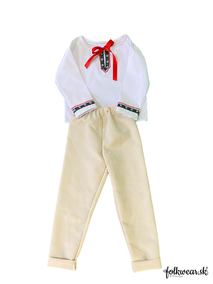 Chlapčenský folklórny set