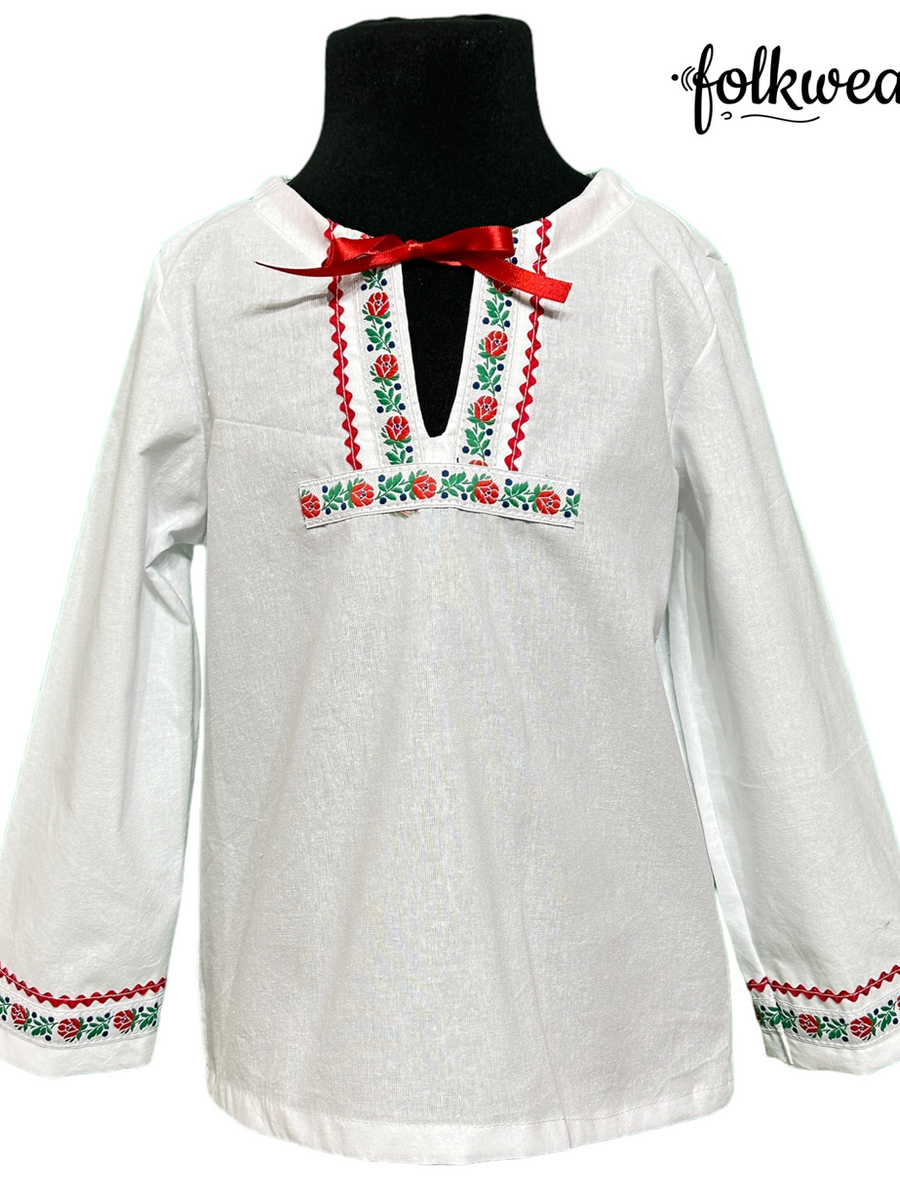 Chlapčenská folklórna košela