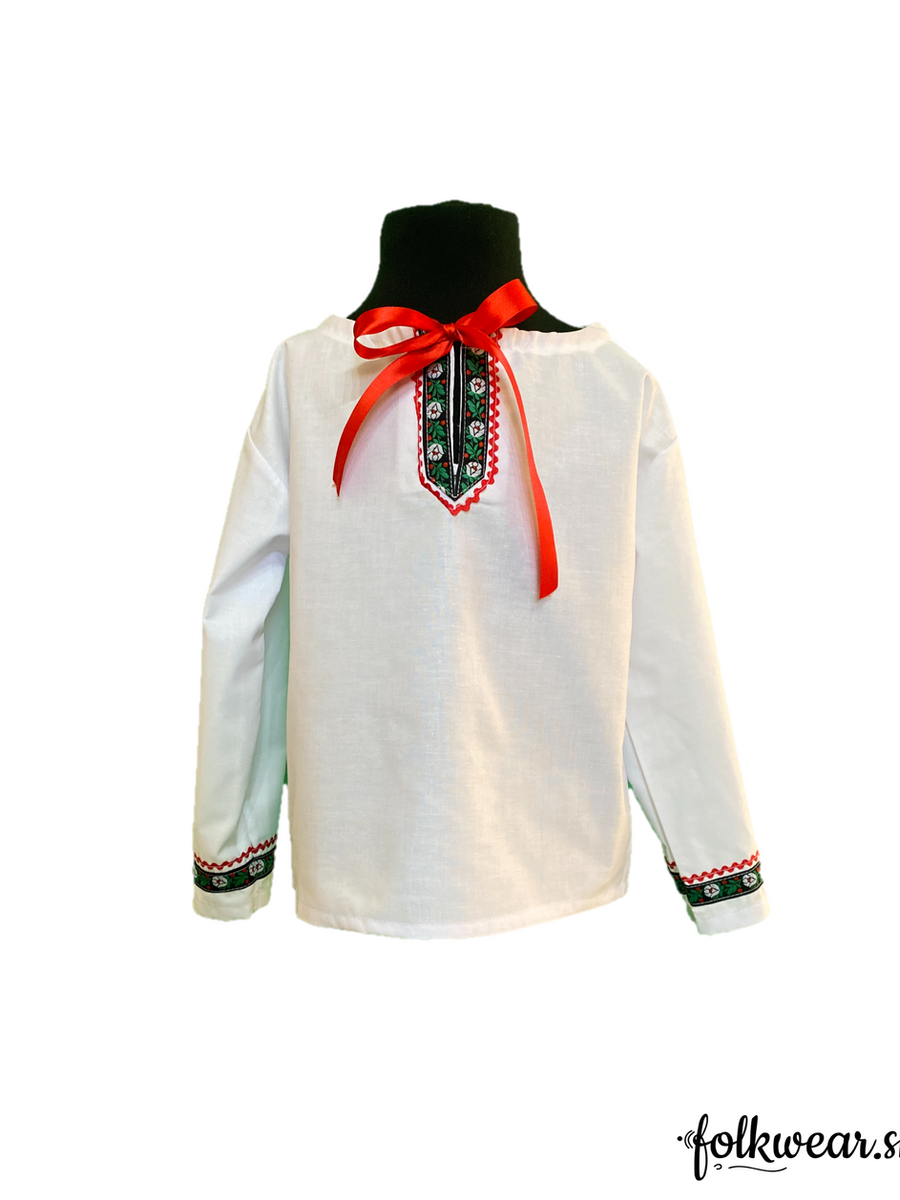 Chlapčenská folklórna košela