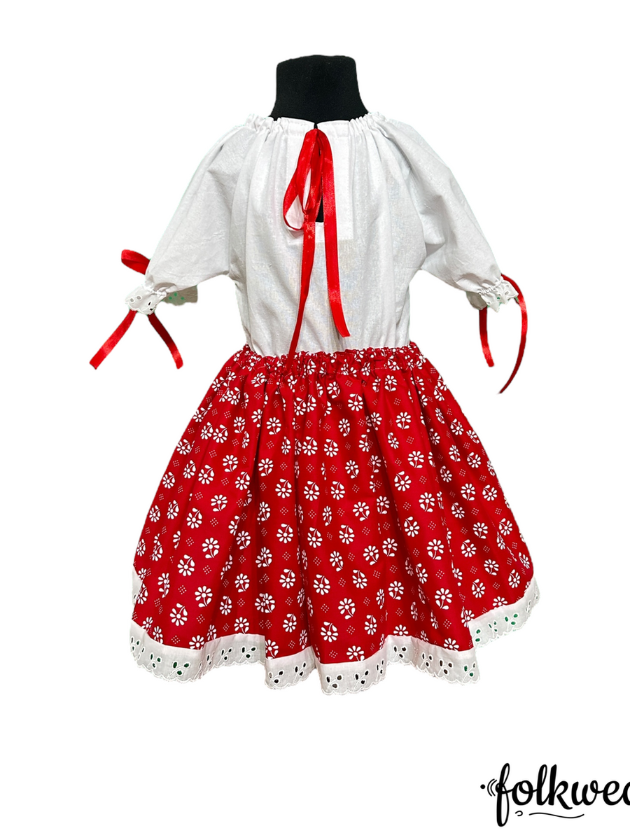 Dievčenský folklórny set