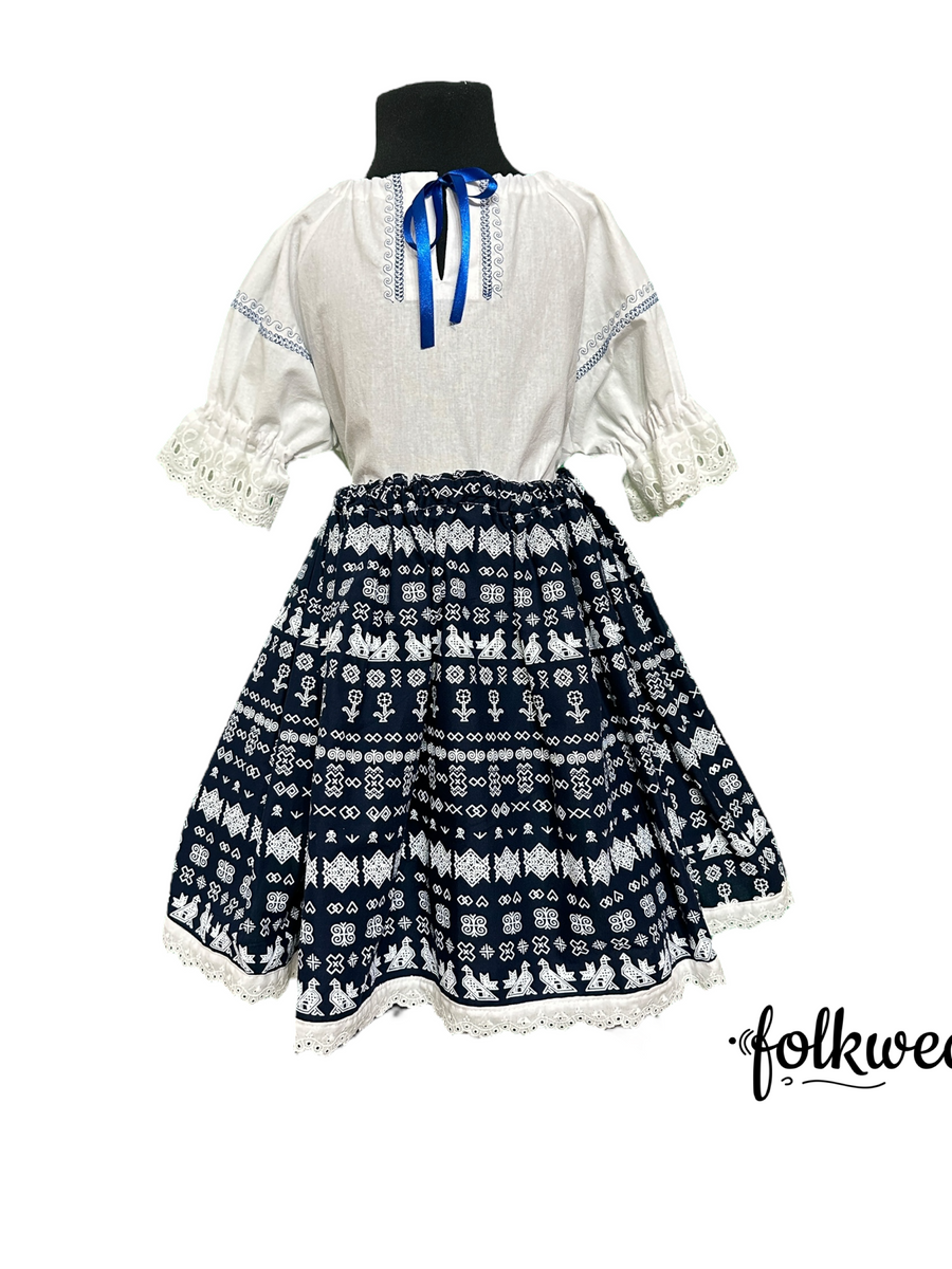 Dievčenský folklórny set