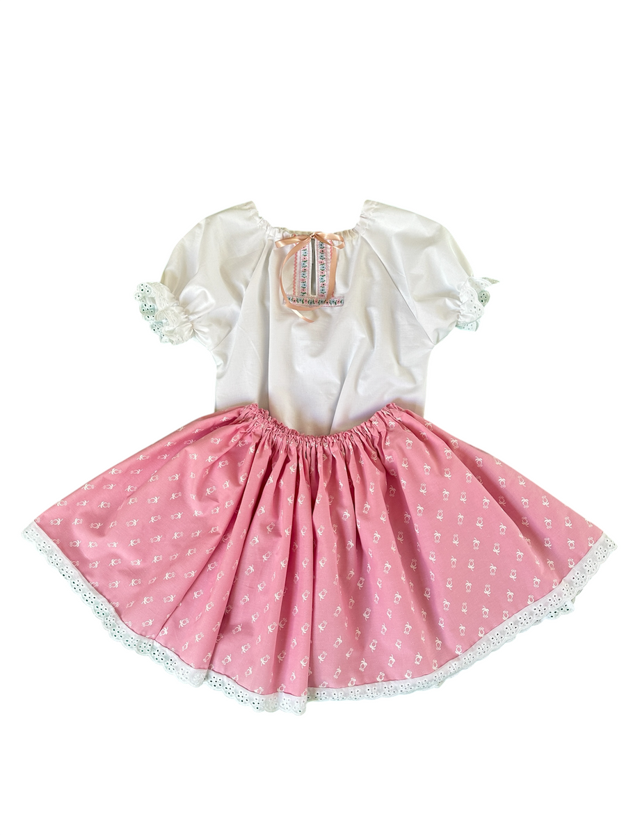 Dievčenský folklórny set