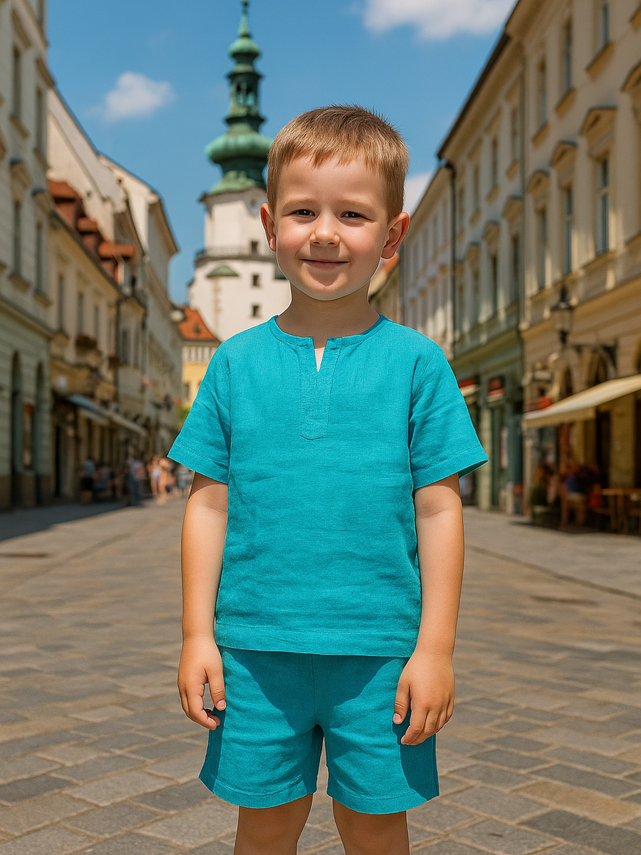 Chlapčenský ľanový set