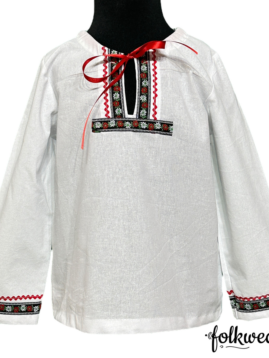Chlapčenská folklórna košela