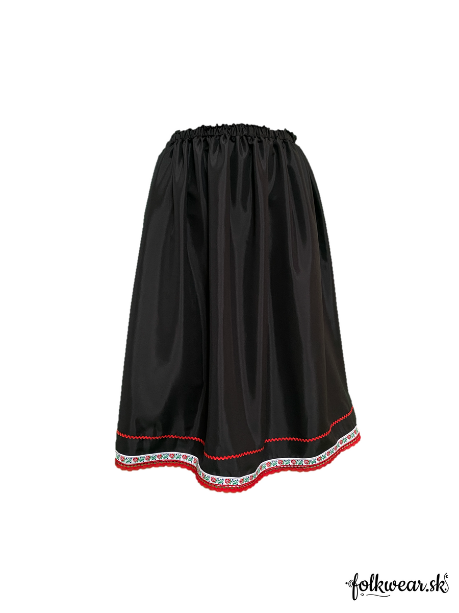 Dámska sukňa bez opasku