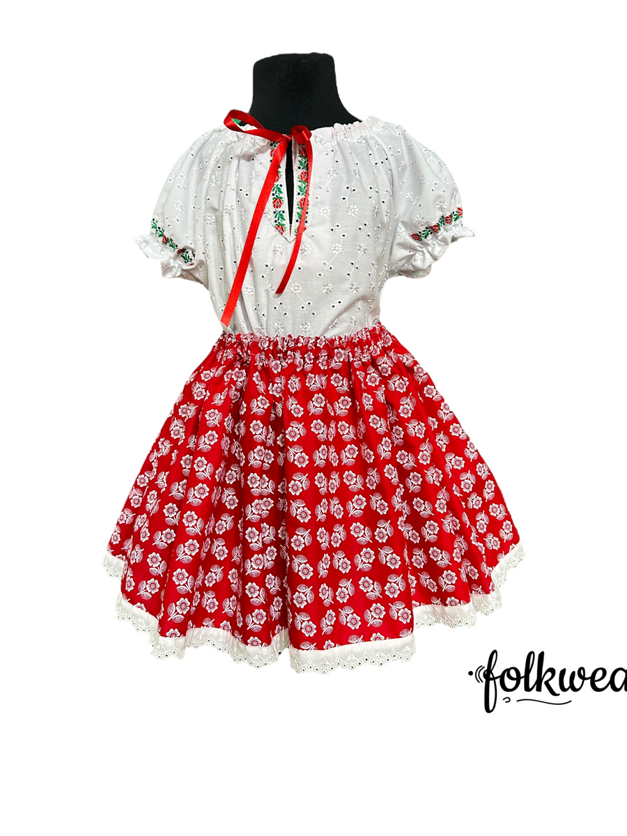 Dievčenský folklórny set