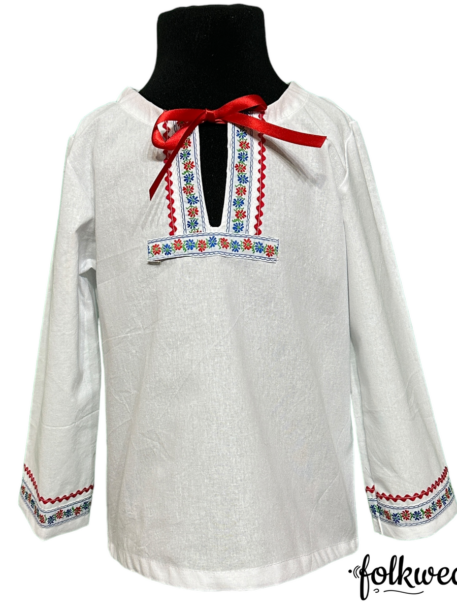 Chlapčenská folklórna košela