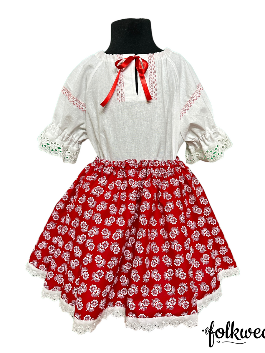 Dievčenský folklórny set